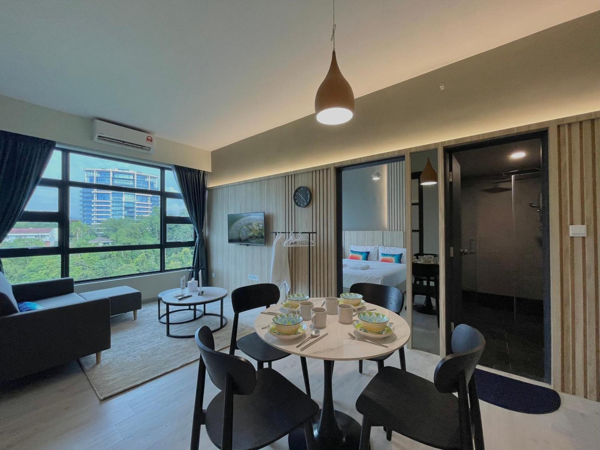 Apartment Jq Jesselton Quay Near Suria Mall, Gaya Street, Jetty By Goodtravelkk 善旅民宿