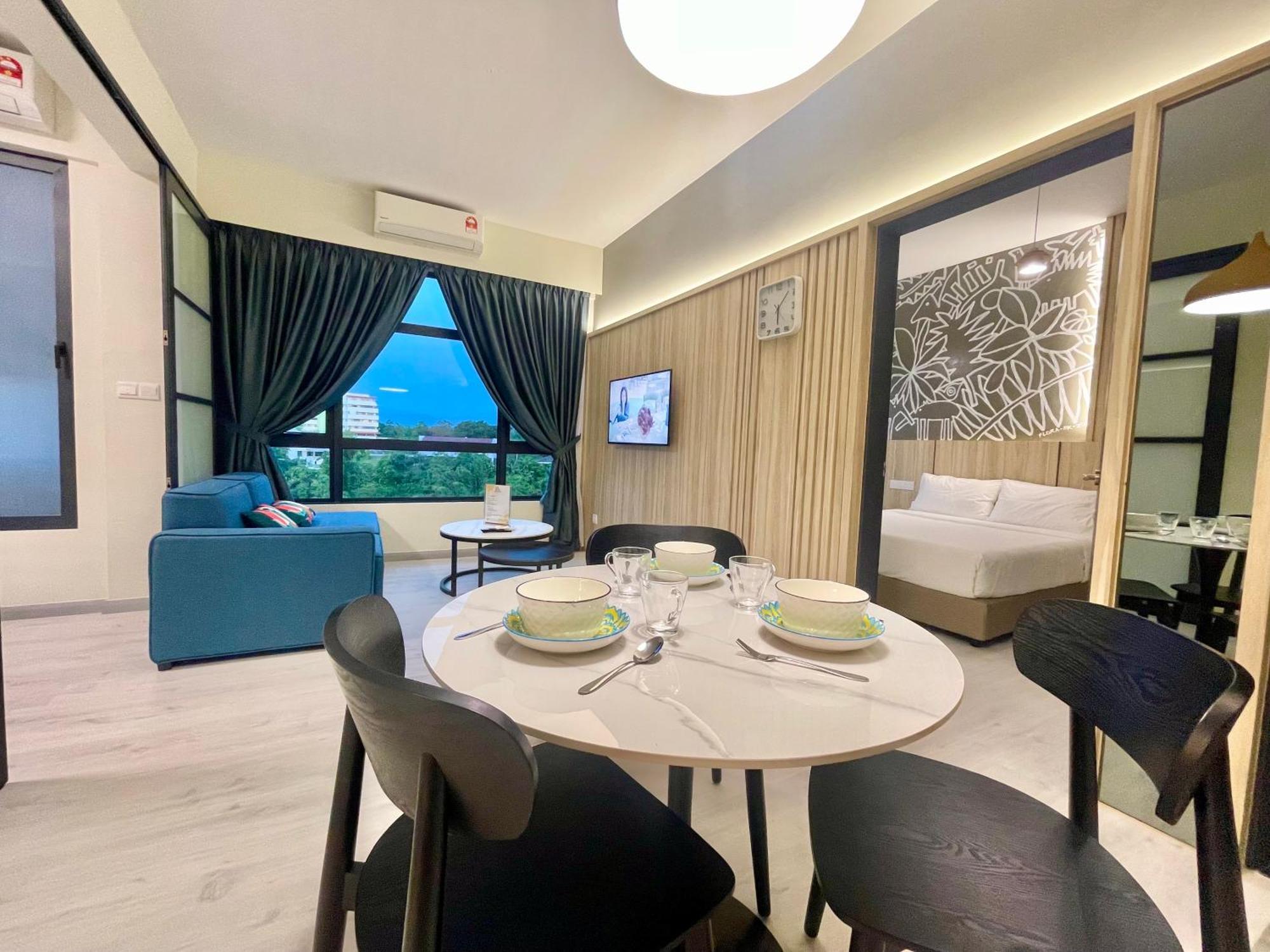 Apartment Jq Jesselton Quay Near Suria Mall, Gaya Street, Jetty By Goodtravelkk 善旅民宿 *