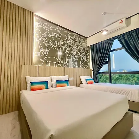 Jq Jesselton Quay Homestay Near Suria Mall, Gaya Street, Jetty By Goodtravelkk 善旅民宿 Kota Kinabalu Exterior photo