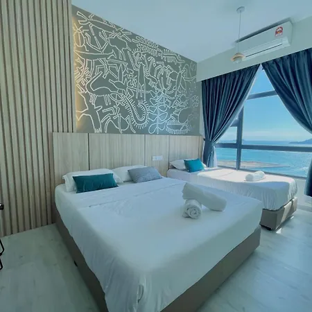 Jq Jesselton Quay Homestay Near Suria Mall, Gaya Street, Jetty By Goodtravelkk 善旅民宿 Kota Kinabalu Exterior photo