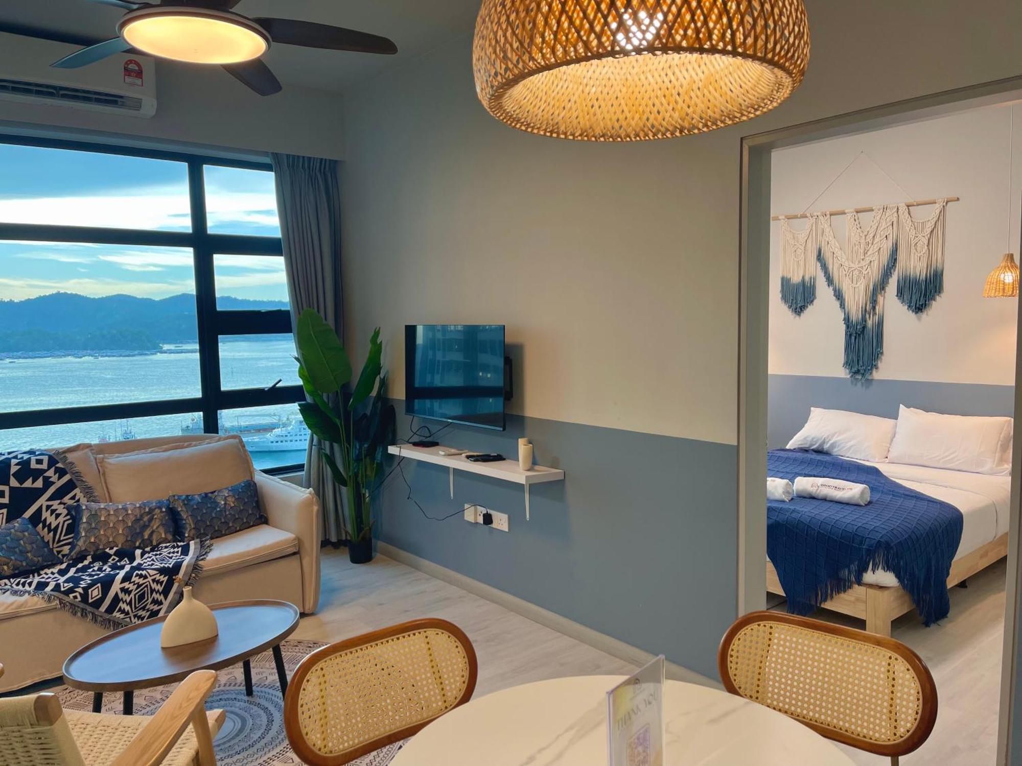 Apartemen Jq Jesselton Quay Near Suria Mall, Gaya Street, Jetty By Goodtravelkk 善旅民宿 *