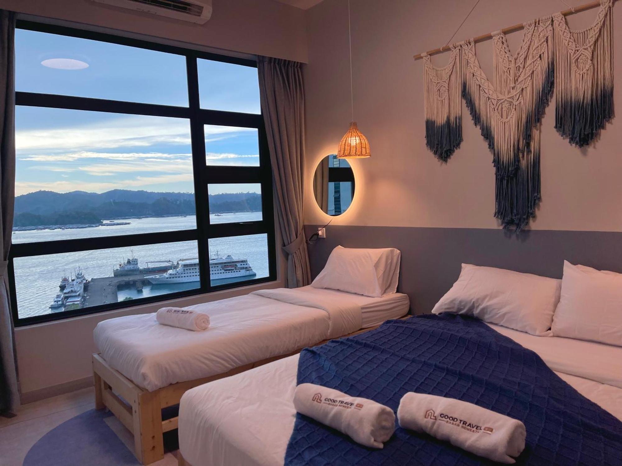 Jq Jesselton Quay Near Suria Mall, Gaya Street, Jetty By Goodtravelkk 善旅民宿 *